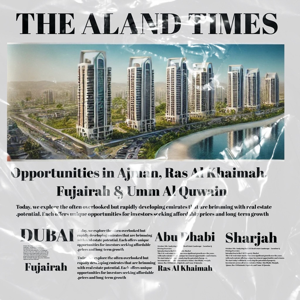 Exploring Investment Opportunities in Ajman, Ras Al Khaimah, Fujairah & Umm Al Quwain